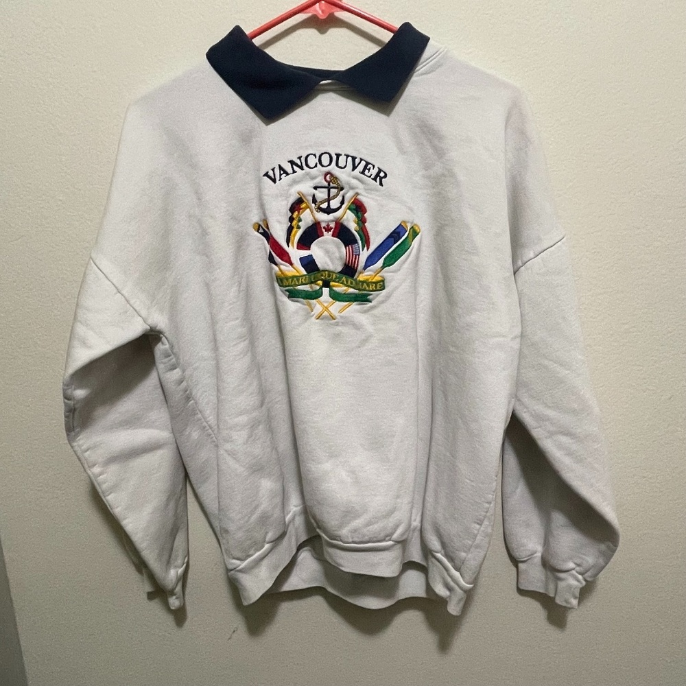 Vintage style Vancouver sweater